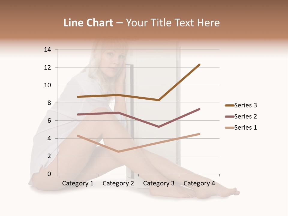 Condition Beautiful Blond PowerPoint Template