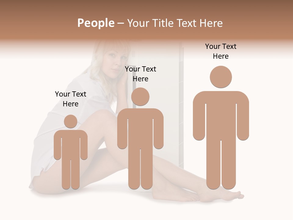 Condition Beautiful Blond PowerPoint Template