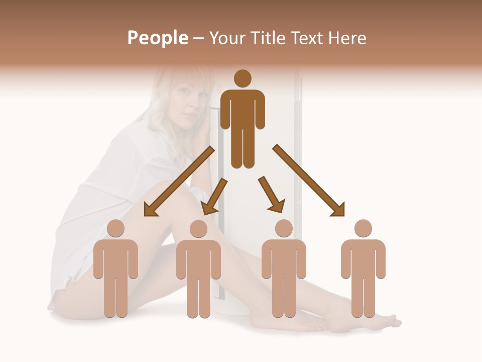 Condition Beautiful Blond PowerPoint Template