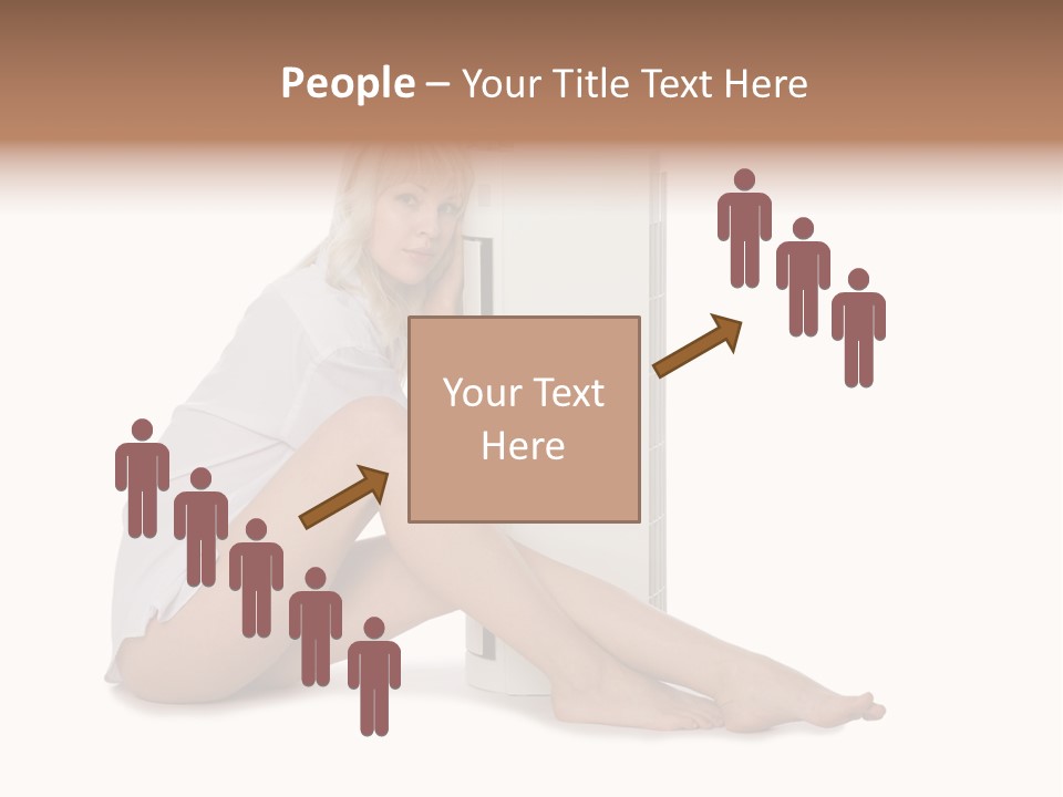 Condition Beautiful Blond PowerPoint Template