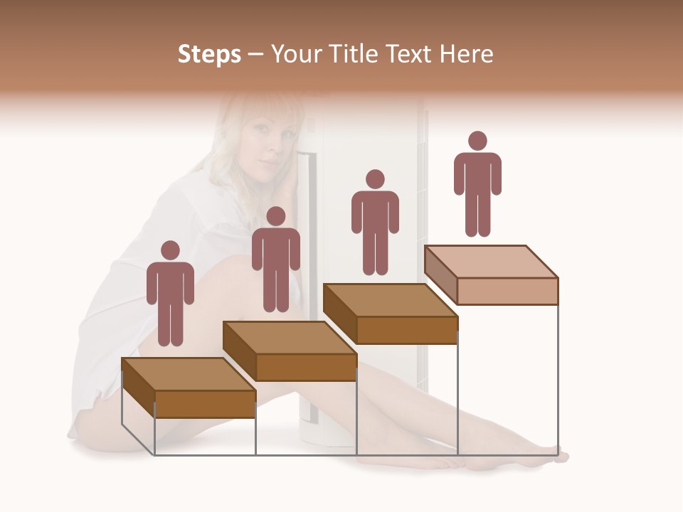 Condition Beautiful Blond PowerPoint Template