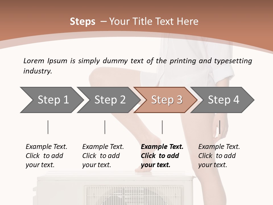 Conditioning Condition Conditioner PowerPoint Template