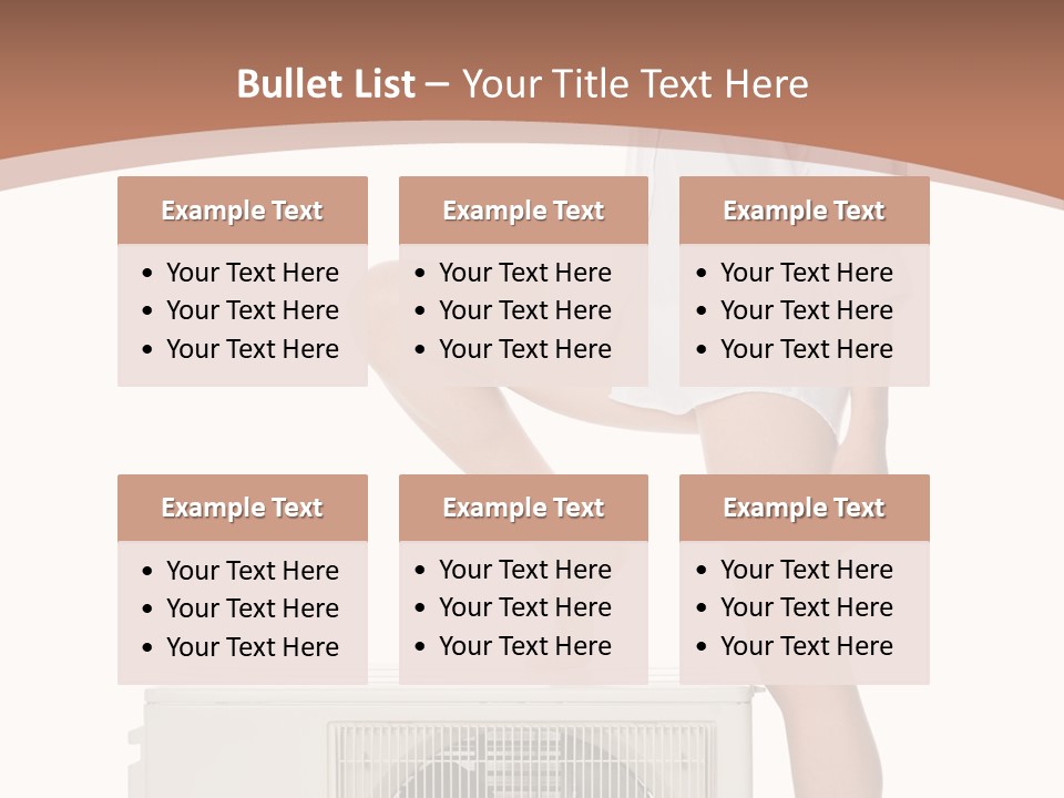 Conditioning Condition Conditioner PowerPoint Template