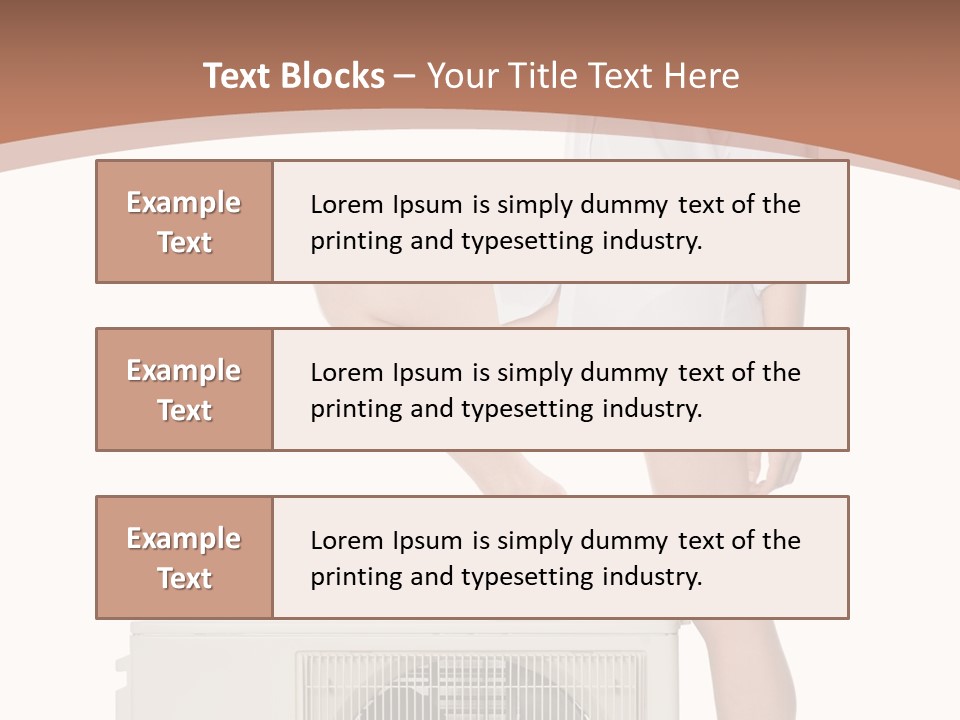 Conditioning Condition Conditioner PowerPoint Template
