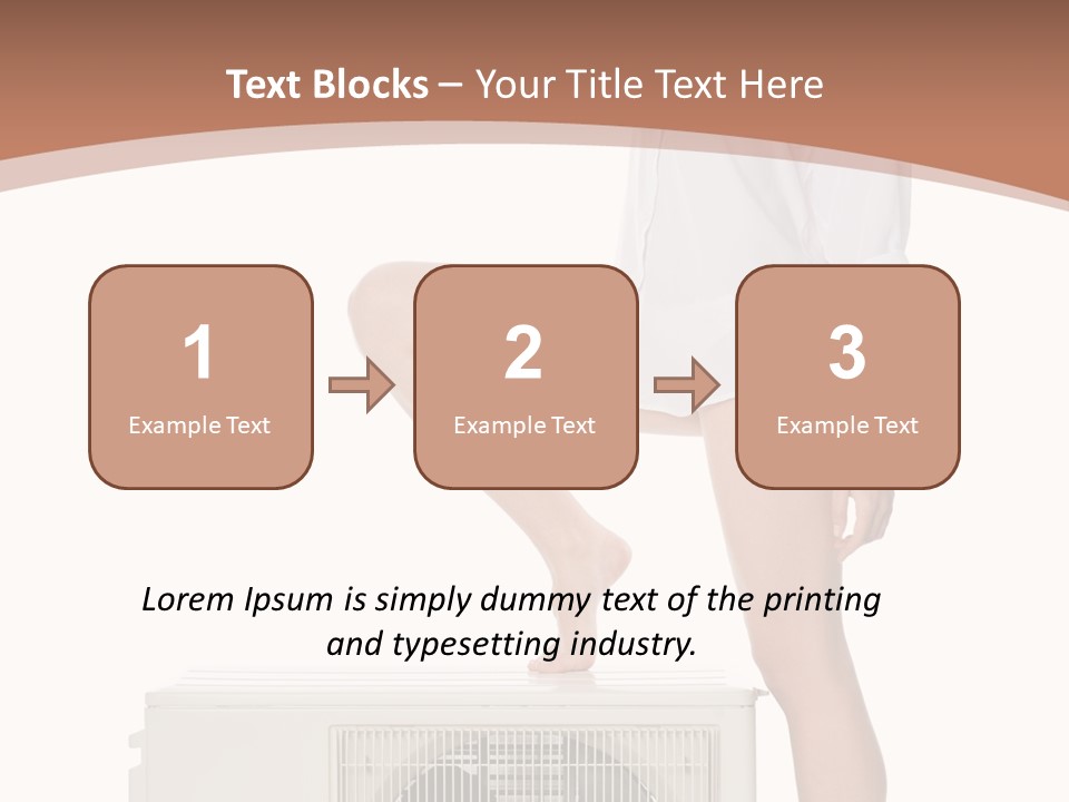 Conditioning Condition Conditioner PowerPoint Template