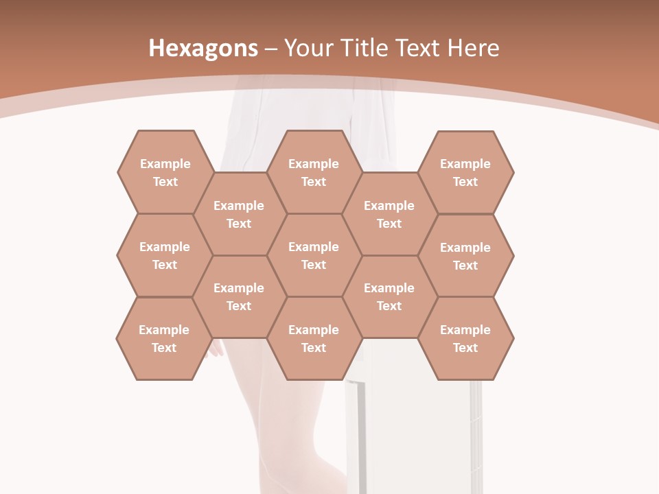 Woman Cute Smile PowerPoint Template