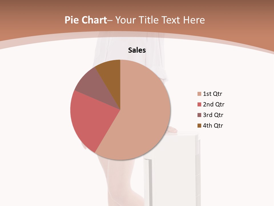 Woman Cute Smile PowerPoint Template