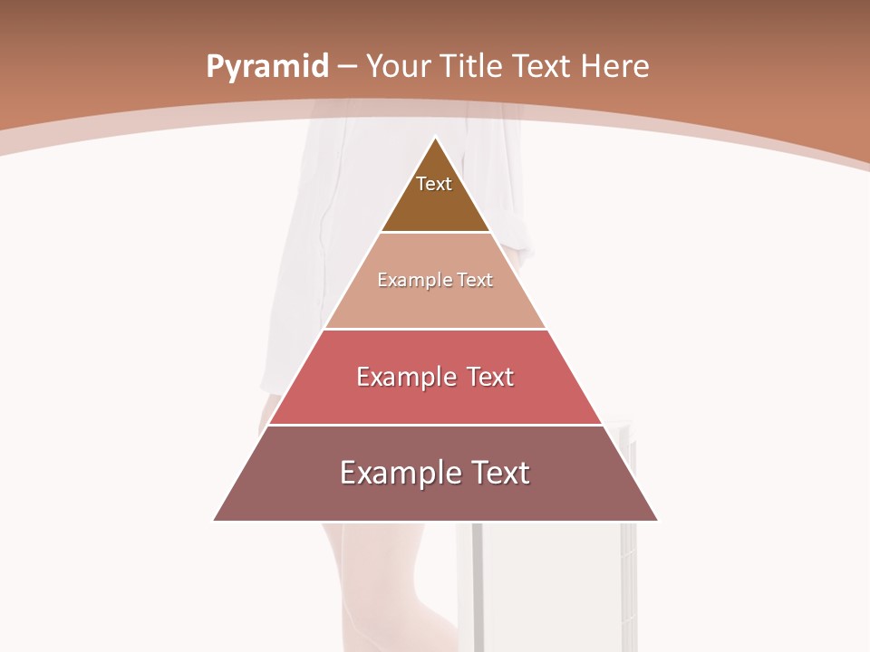 Woman Cute Smile PowerPoint Template