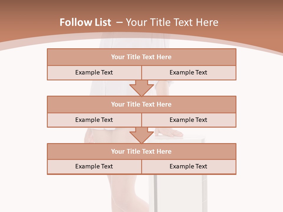 Woman Cute Smile PowerPoint Template