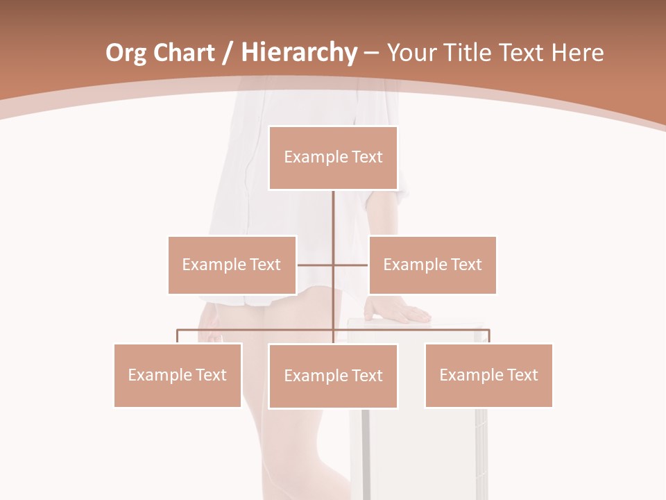Woman Cute Smile PowerPoint Template