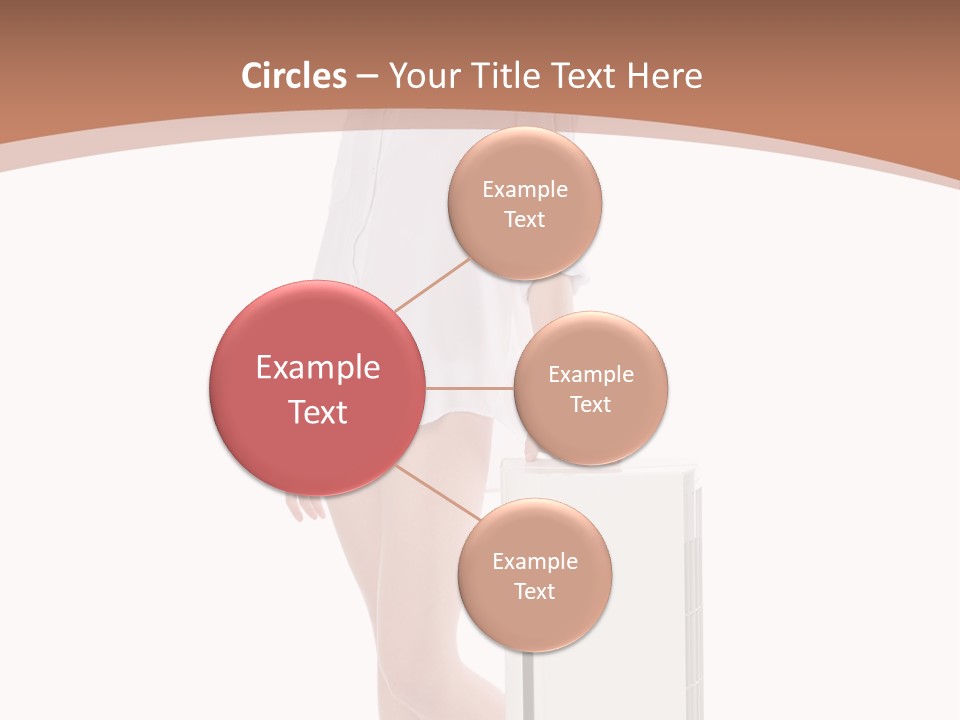 Woman Cute Smile PowerPoint Template