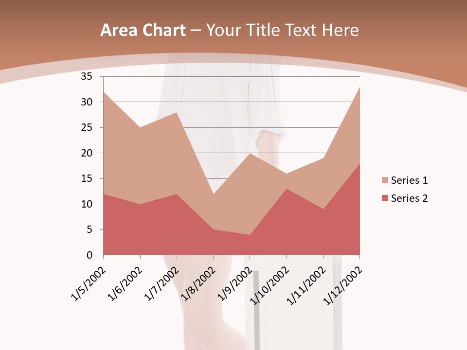 Woman Cute Smile PowerPoint Template