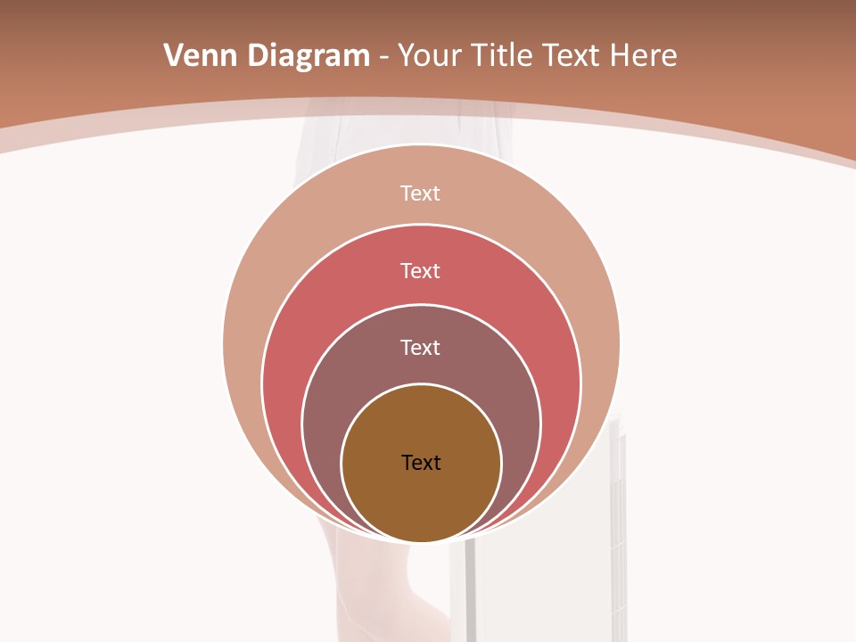 Woman Cute Smile PowerPoint Template