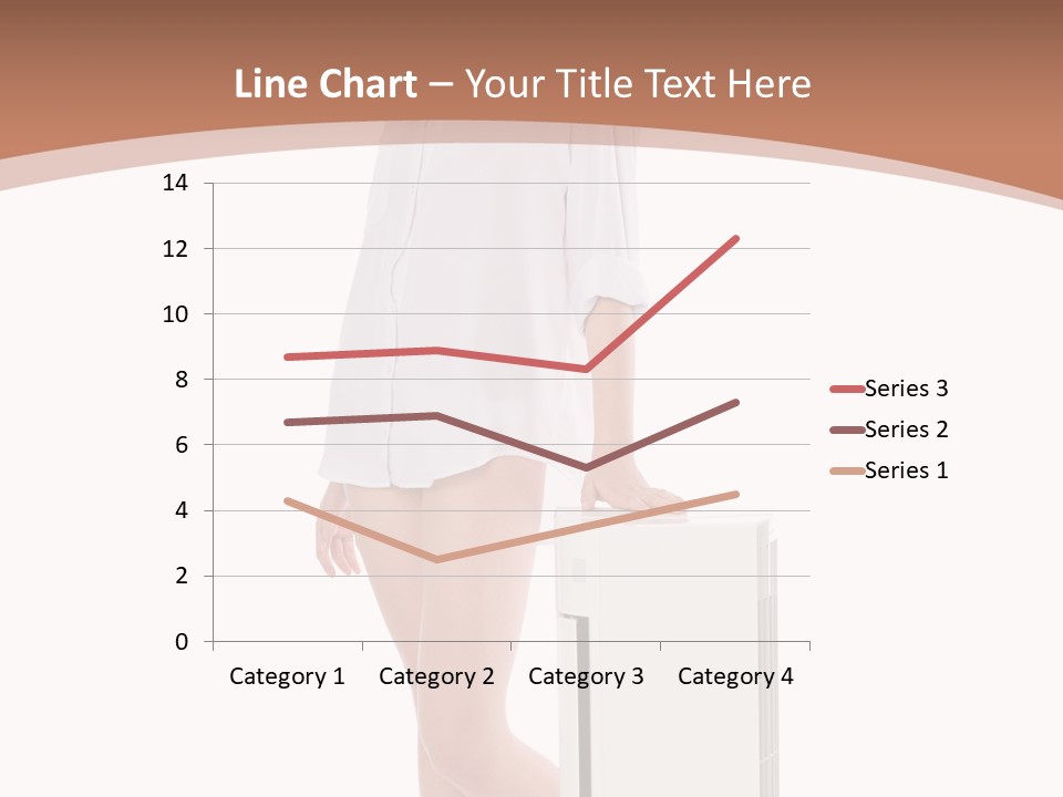 Woman Cute Smile PowerPoint Template