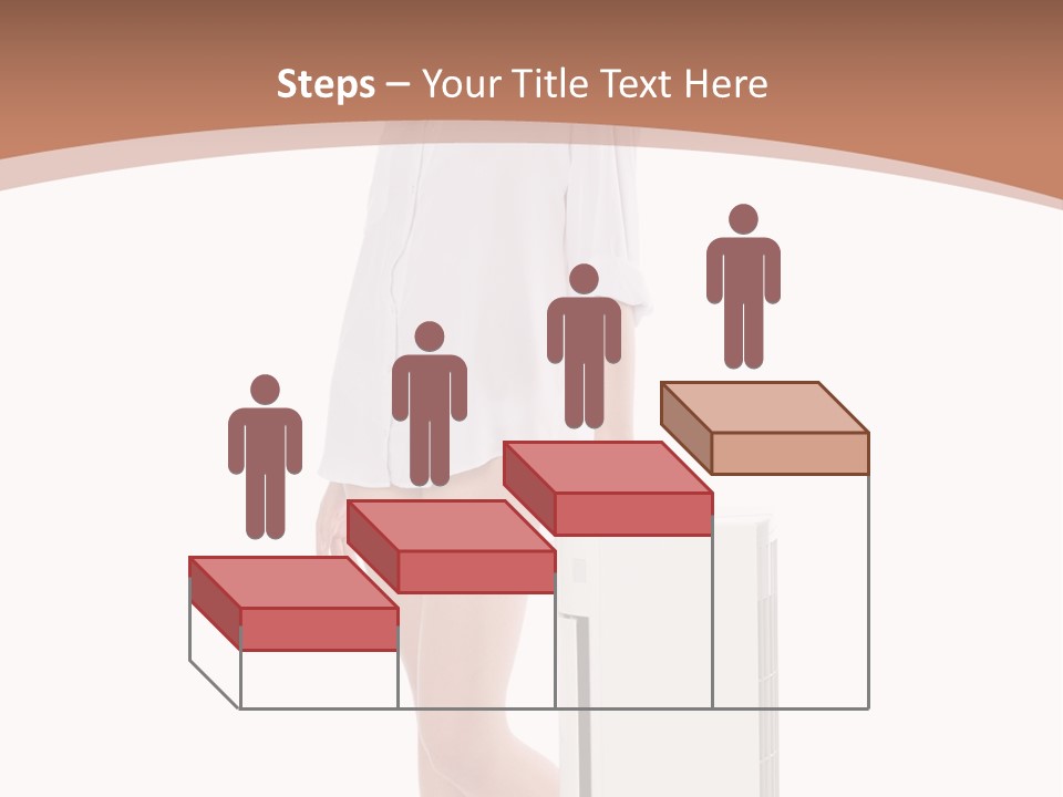 Woman Cute Smile PowerPoint Template