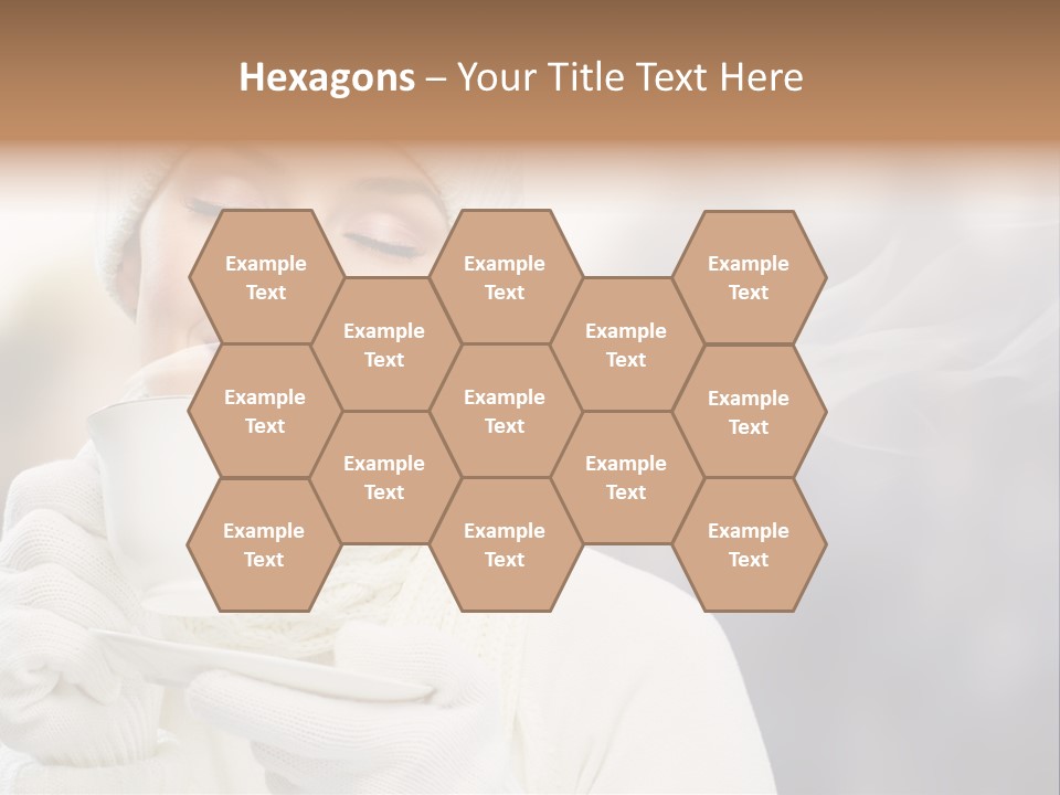 Outdoors Playful Snow PowerPoint Template