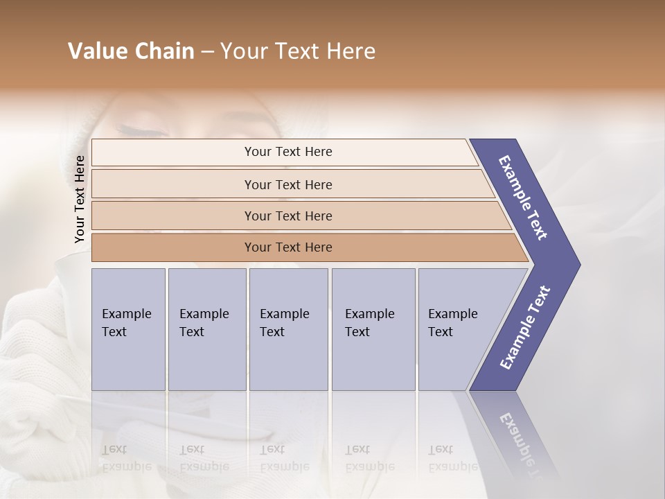 Outdoors Playful Snow PowerPoint Template