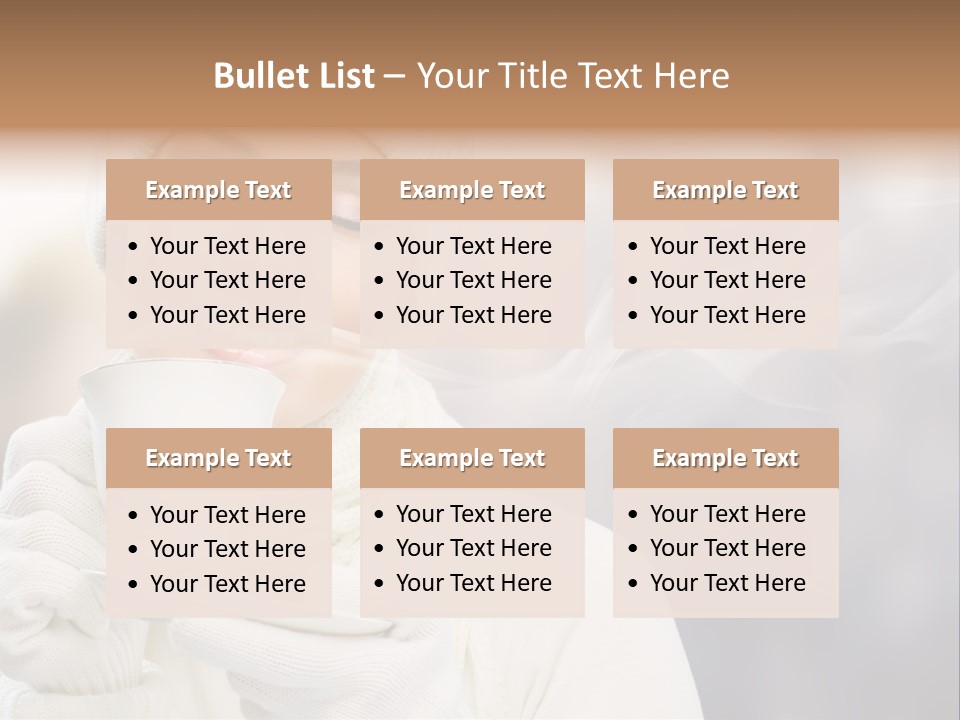 Outdoors Playful Snow PowerPoint Template