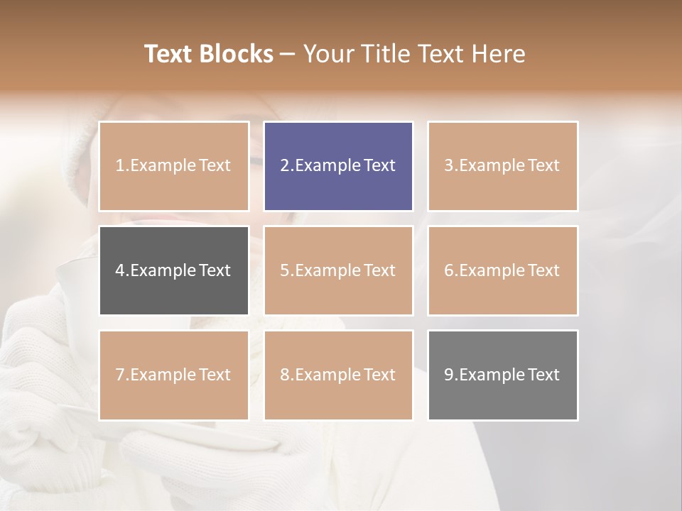 Outdoors Playful Snow PowerPoint Template