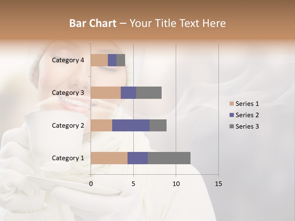 Outdoors Playful Snow PowerPoint Template