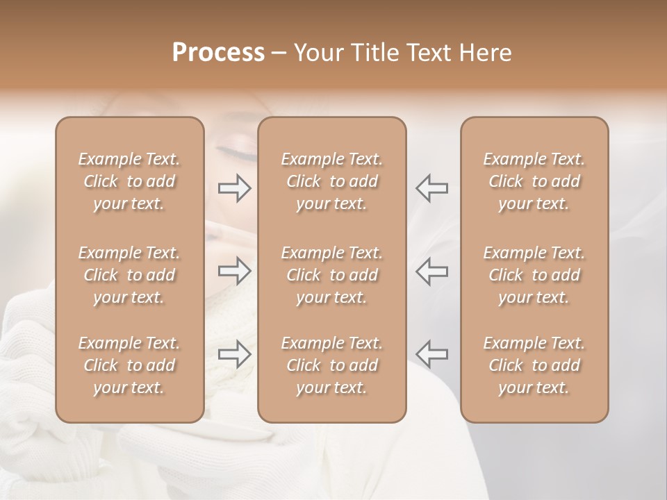 Outdoors Playful Snow PowerPoint Template