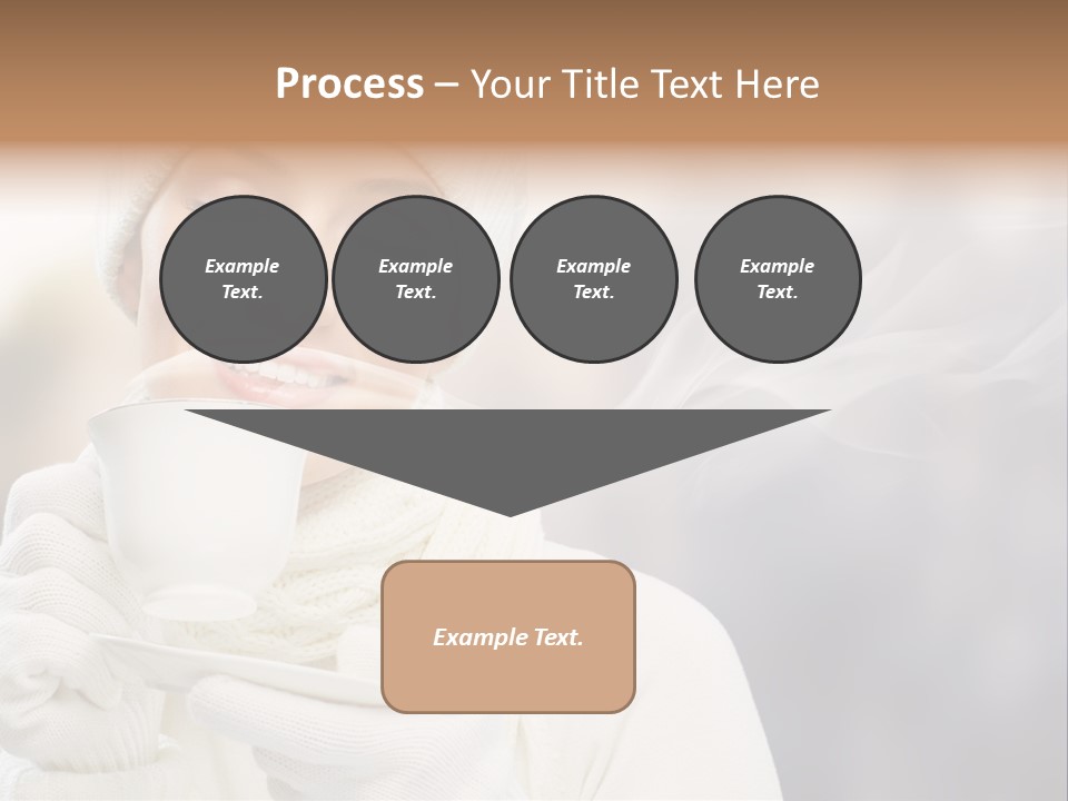 Outdoors Playful Snow PowerPoint Template