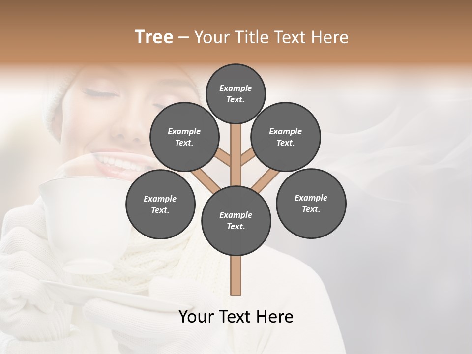 Outdoors Playful Snow PowerPoint Template