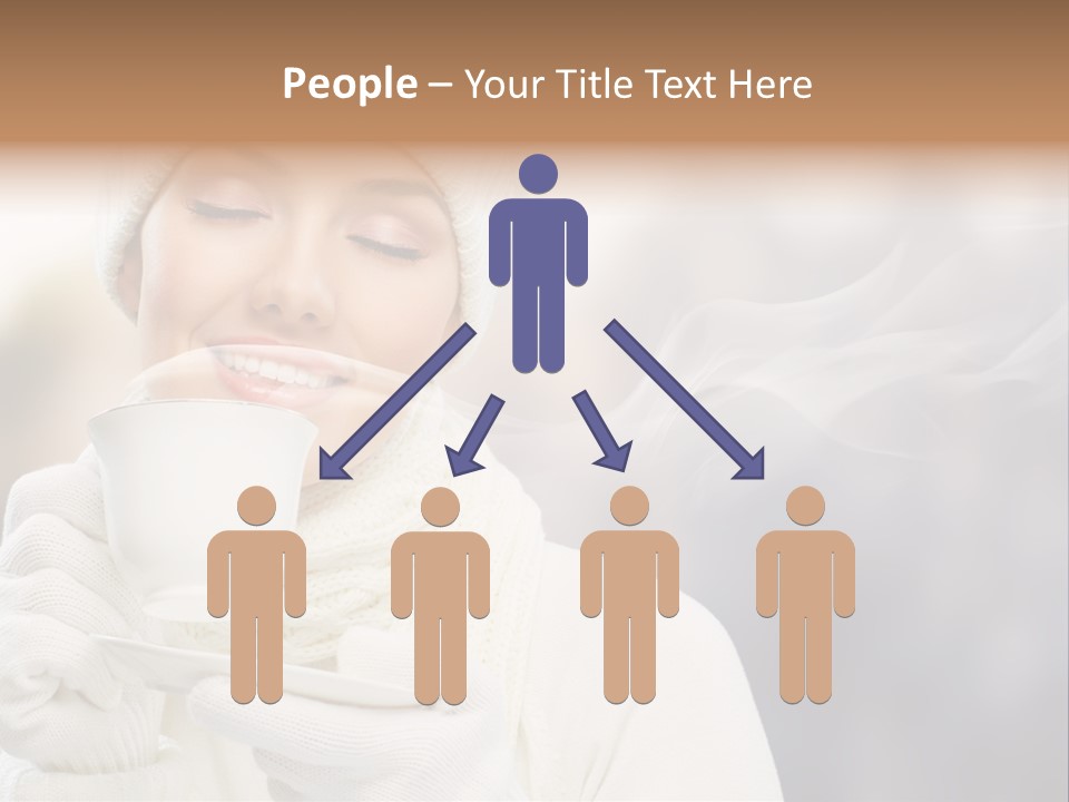 Outdoors Playful Snow PowerPoint Template