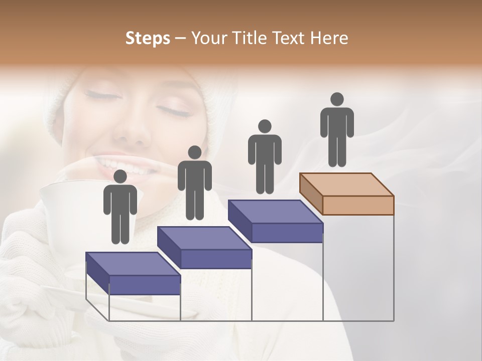 Outdoors Playful Snow PowerPoint Template