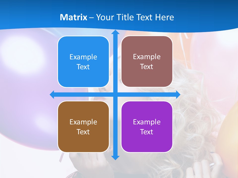 Dress Gorgeous Female PowerPoint Template