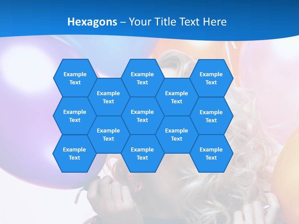 Dress Gorgeous Female PowerPoint Template