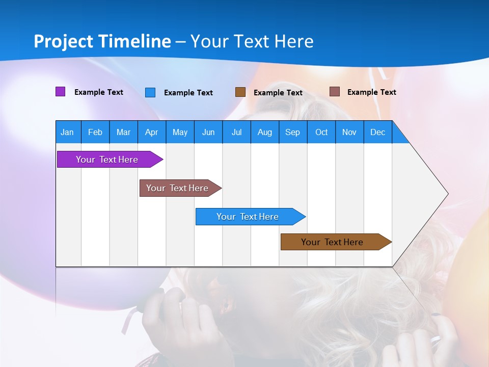 Dress Gorgeous Female PowerPoint Template