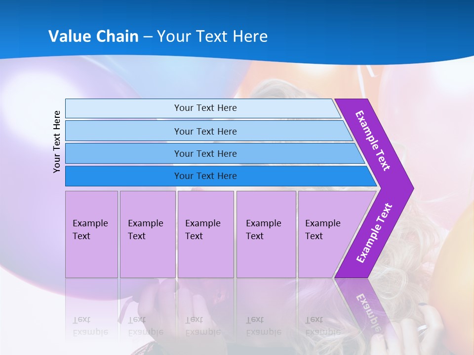 Dress Gorgeous Female PowerPoint Template