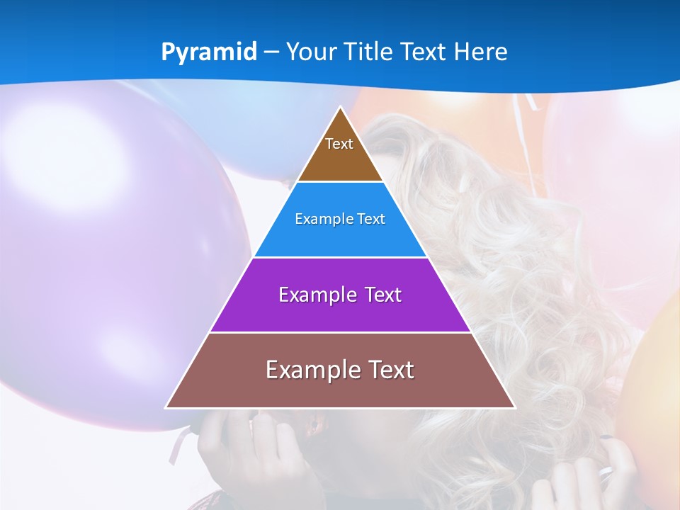 Dress Gorgeous Female PowerPoint Template