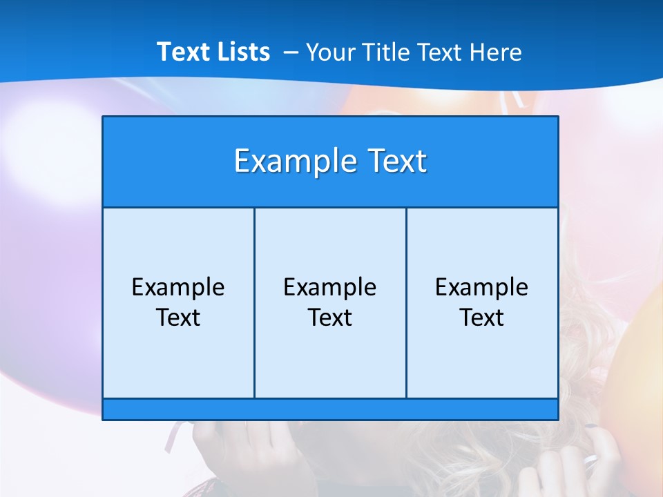 Dress Gorgeous Female PowerPoint Template