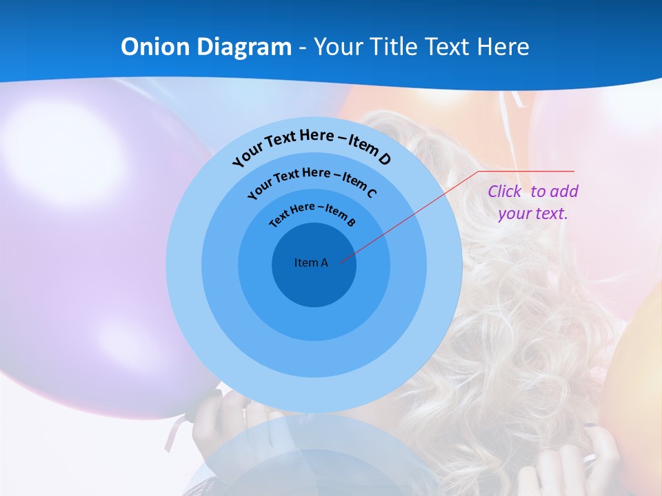 Dress Gorgeous Female PowerPoint Template