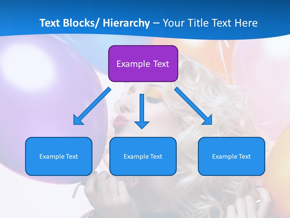 Dress Gorgeous Female PowerPoint Template