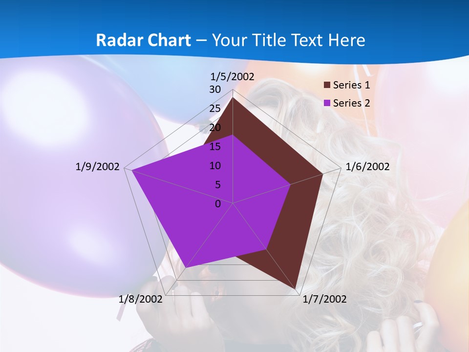 Dress Gorgeous Female PowerPoint Template