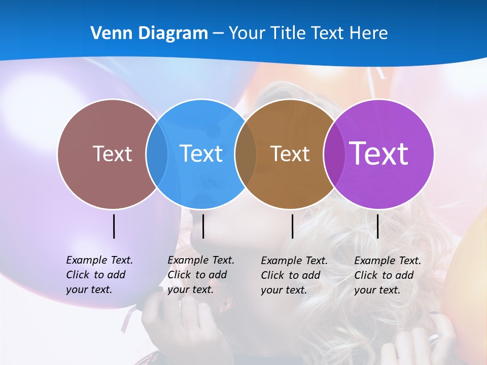 Dress Gorgeous Female PowerPoint Template