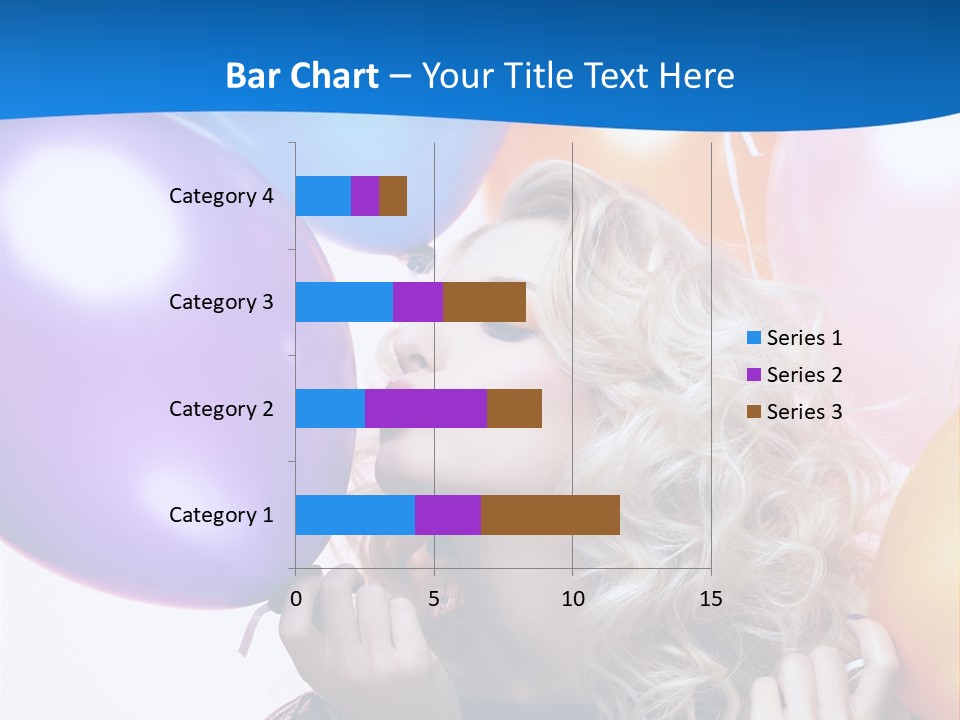 Dress Gorgeous Female PowerPoint Template