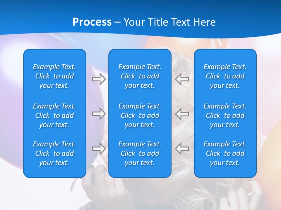 Dress Gorgeous Female PowerPoint Template