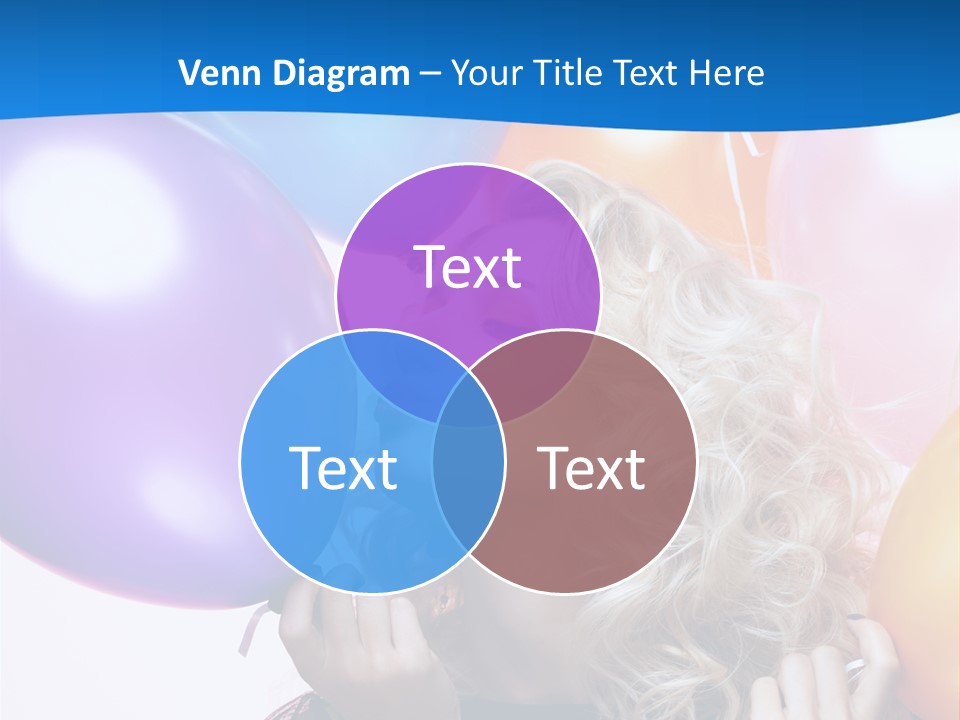 Dress Gorgeous Female PowerPoint Template