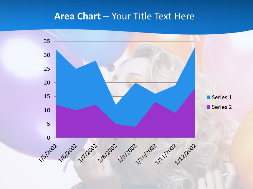 Dress Gorgeous Female PowerPoint Template