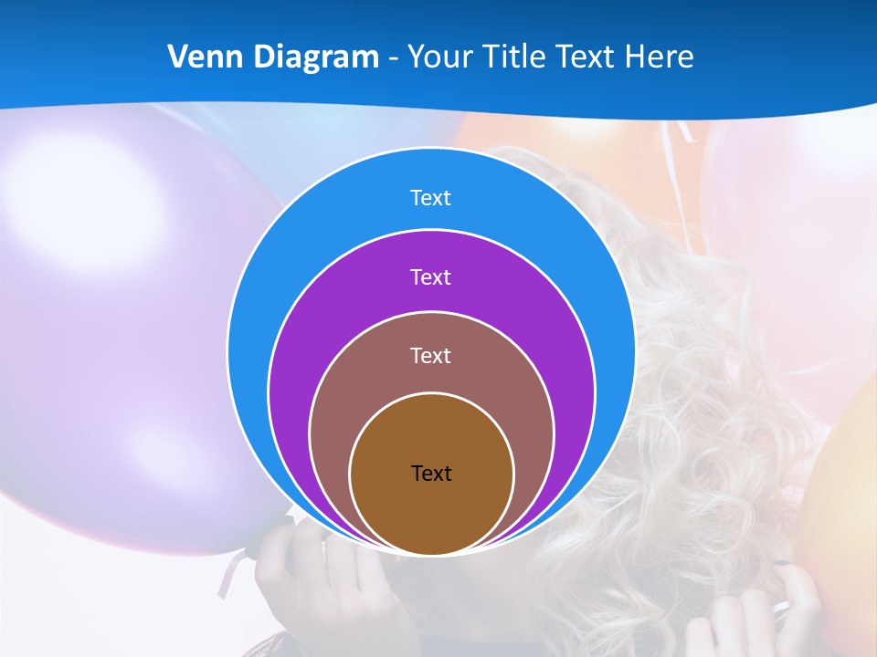 Dress Gorgeous Female PowerPoint Template