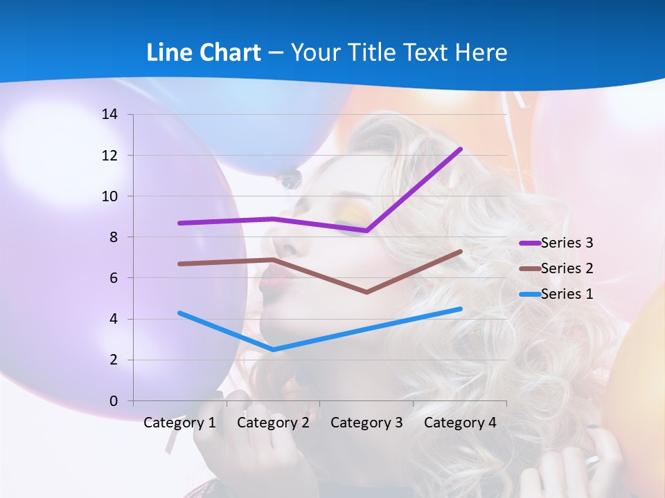 Dress Gorgeous Female PowerPoint Template