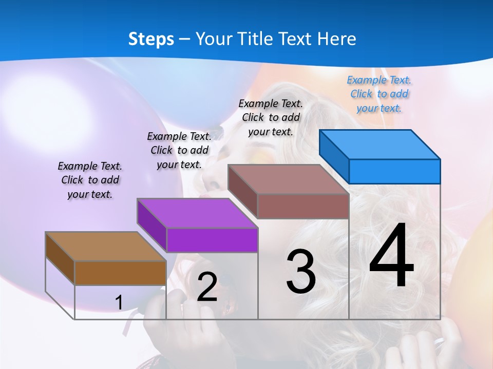 Dress Gorgeous Female PowerPoint Template
