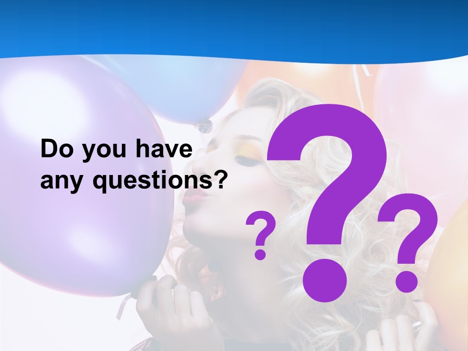 Dress Gorgeous Female PowerPoint Template