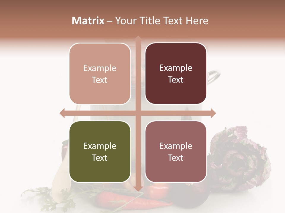 Vegetarian Market Childhood PowerPoint Template