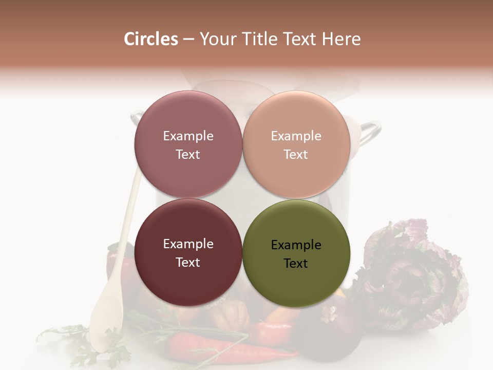 Vegetarian Market Childhood PowerPoint Template