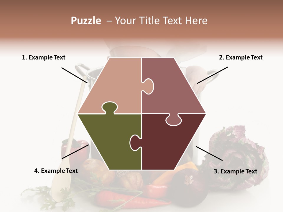 Vegetarian Market Childhood PowerPoint Template